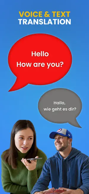 Translate: Voice & Camera App screenshot 1