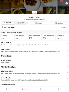 Tropics Grill screenshot 6