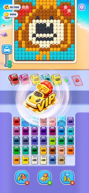 Car Queue Puzzle: Traffic Sort screenshot 1