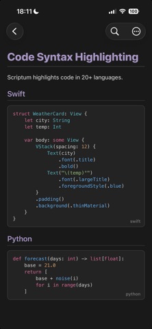 Scriptum: Markdown Editor screenshot