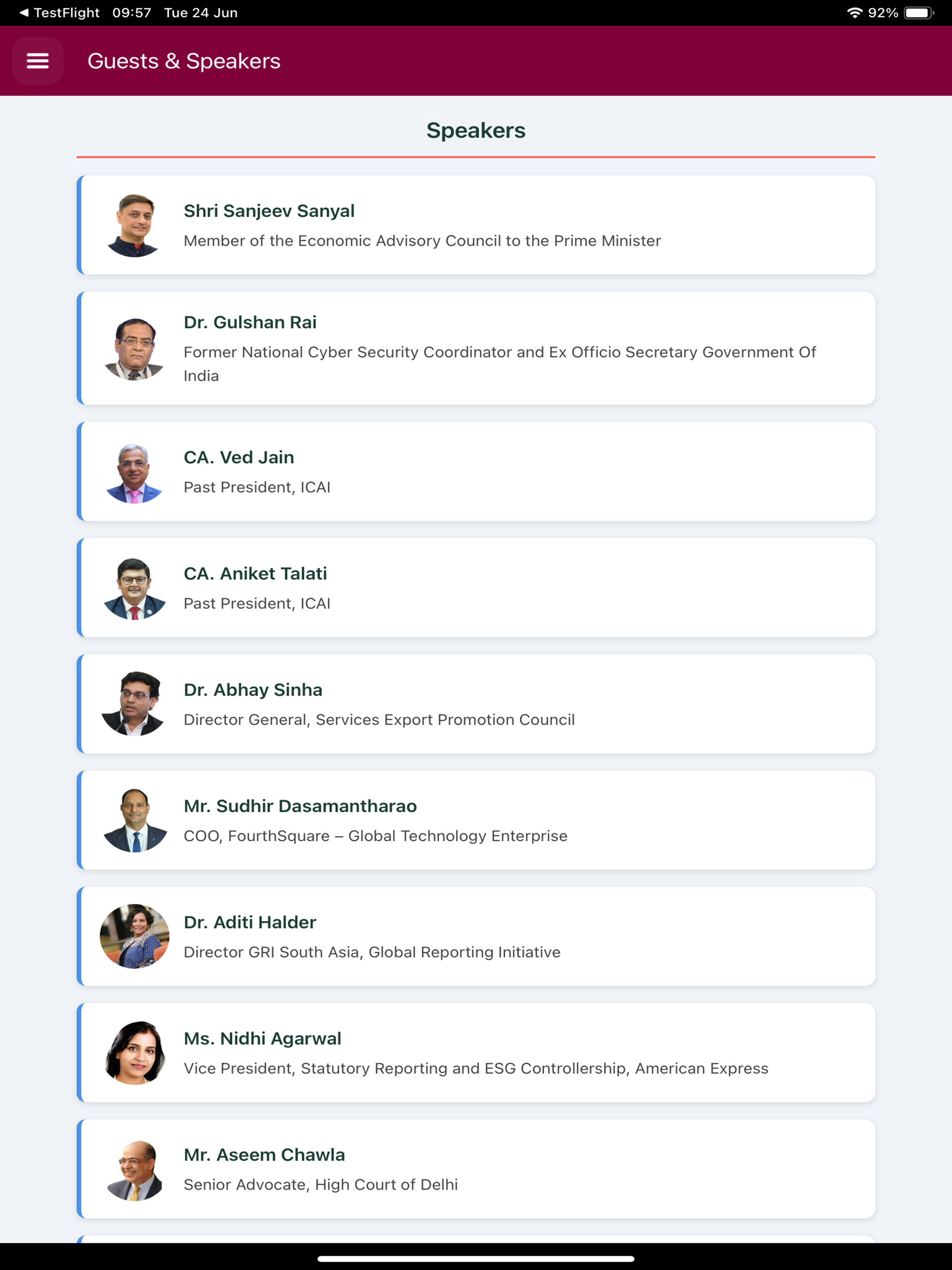 ICAI GCC Summit 2025 screenshot 6