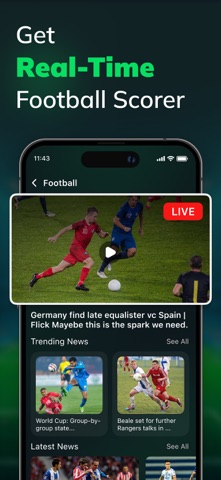 Live Football TV: Soccer Score screenshot