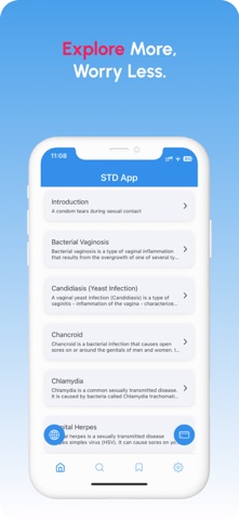 Sexual Disease and Infections iPhone screenshot