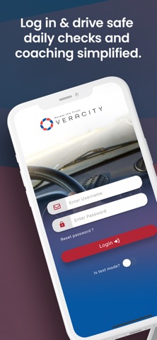 VERACITY Fleet Driver screenshot