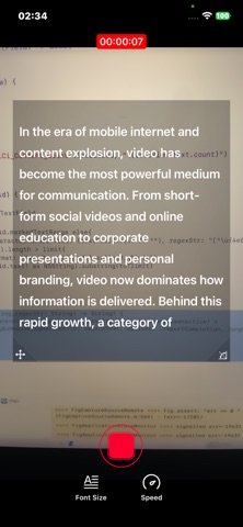 PromptCam-EasyPrompter app screenshot