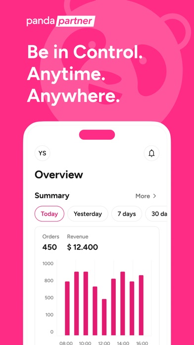foodpanda partner Screenshot