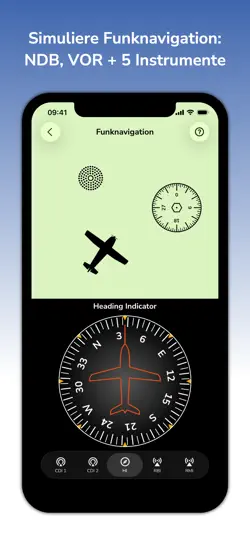 Screenshot von Flugfunktrainer auf dem iPhone 4
