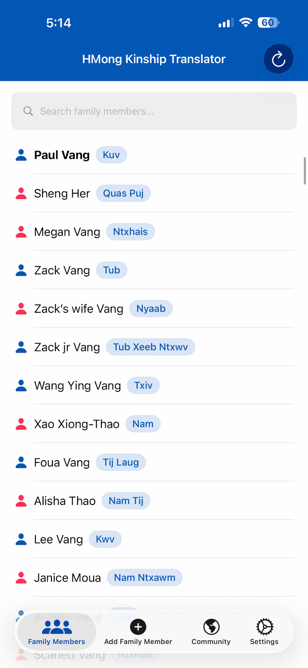 HMong Kinship Translator
