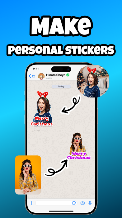 Top Stickers - WASticker Maker iPhone screenshot 2 - Graphics & Design app