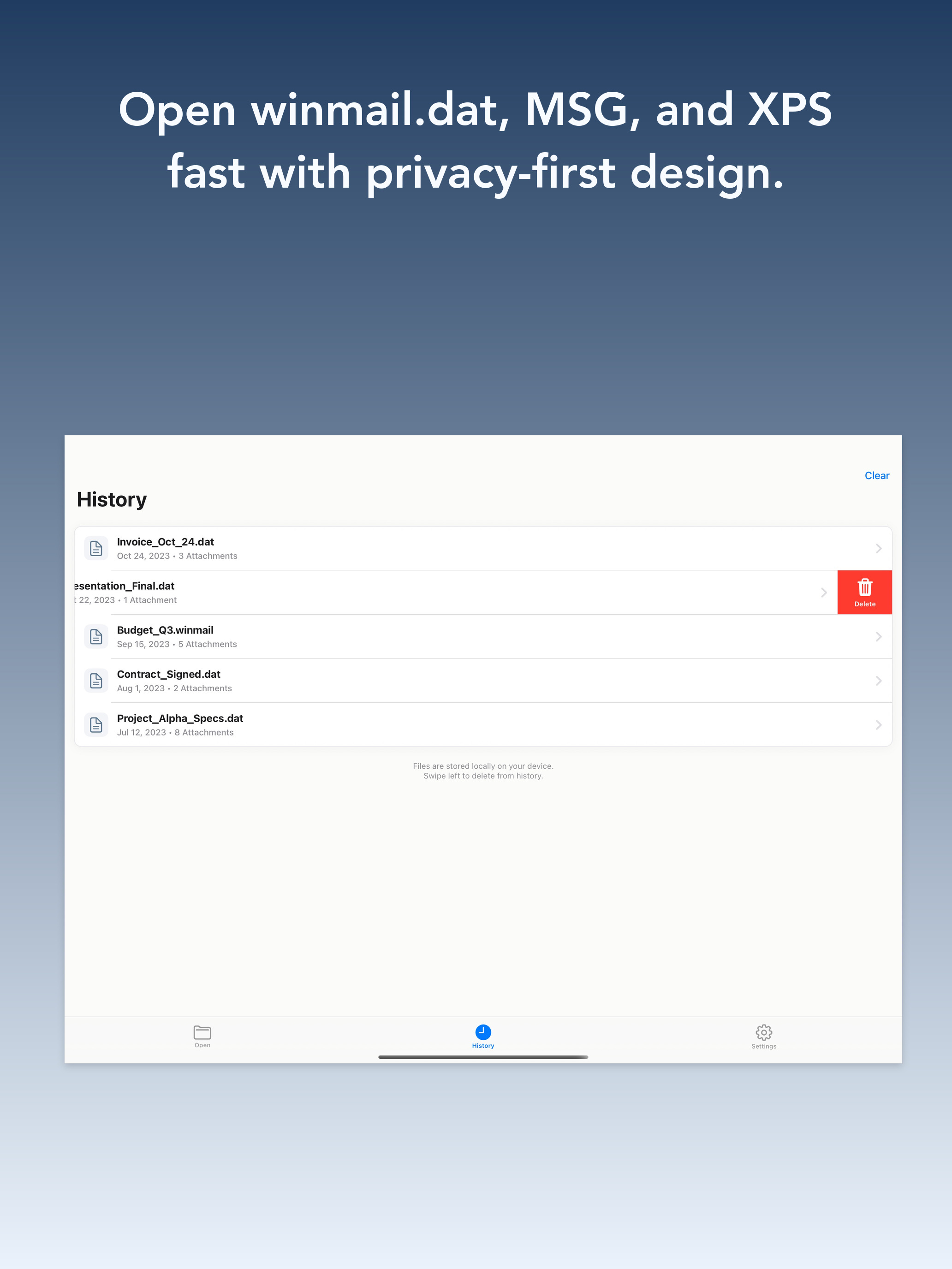 Winmail.dat Opener: Pro Reader screenshot 6