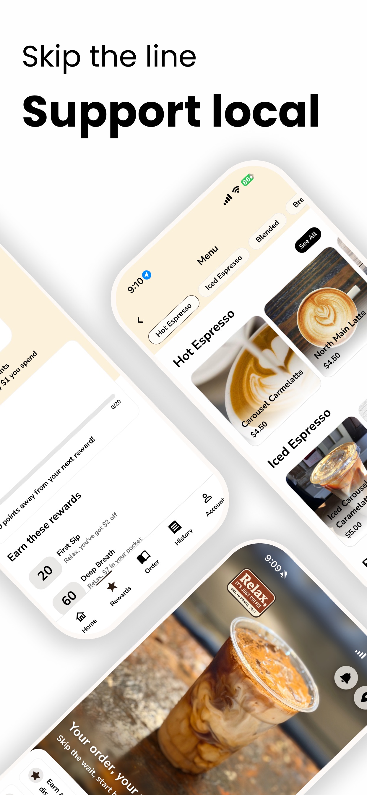 Screenshot 1 of Relax, It's Just Coffee App