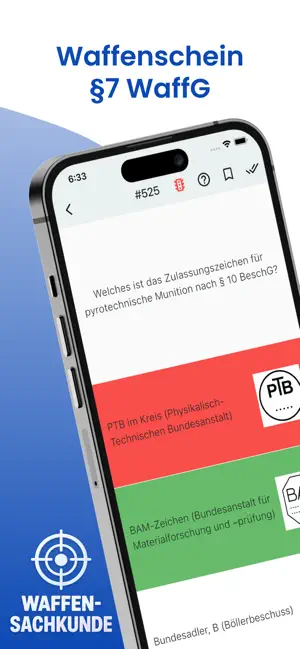 Waffensachkunde WaffG §7 screenshot 1