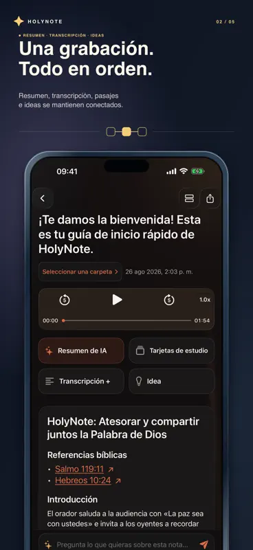 Biblia IA: Sermones y Notas screenshot 2 of 5