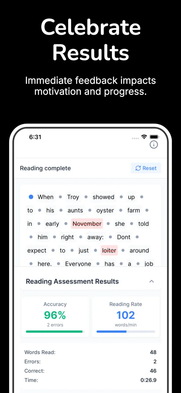 #4. Reader Meter (iOS) Podle: Savannah Ngo