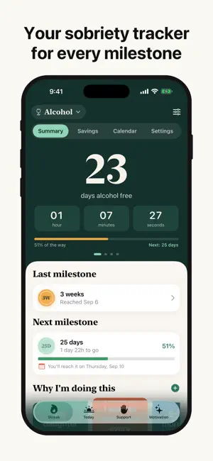 Sobriety Tracker - Quit screenshot 1