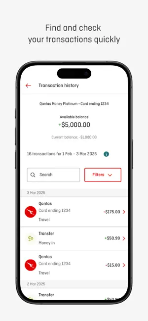 Qantas Money Credit Cards iPhone screenshot 4