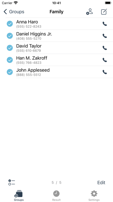 Screenshot #2 pour Group SMS+