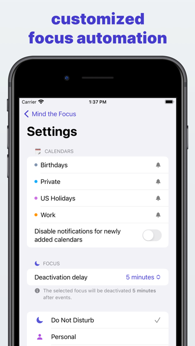 Screenshot #3 pour Mind the Focus