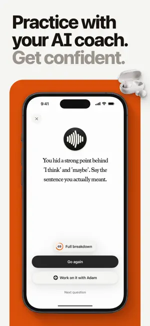 Gravitas: AI Speech Coach screenshot 2