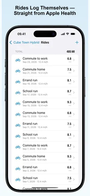 Bike Stories: Maintenance Log screenshot 4