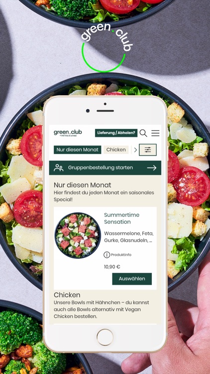 Green Club: Salate & Bowls