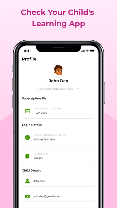 Teesas Education - Parent Screenshot