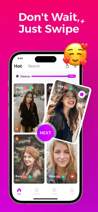 Casual Dating Finder App: Screenshot 2 von 8