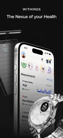 Withings : capture d’écran 1 sur 8