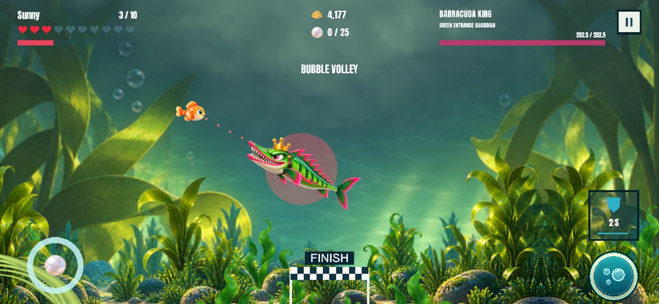 Screenshot 4 of Fly Fish: Pearl Adventure