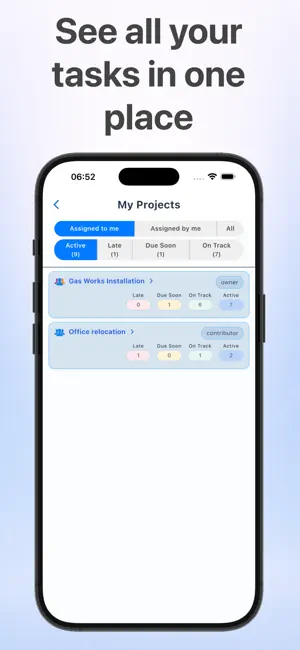 Tassiq - Project Ownership screenshot 3