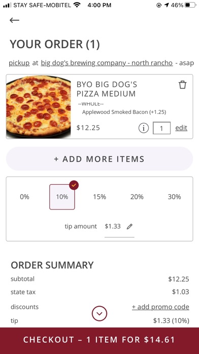 Big Dog's Brewing Co Las Vegas Screenshot