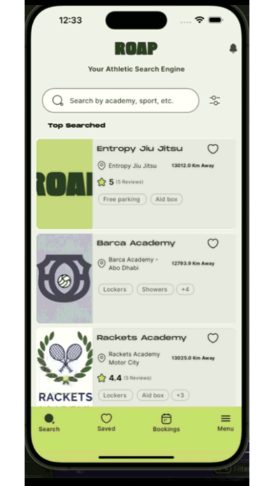 Screenshot 2 of ROAP SPORTS App