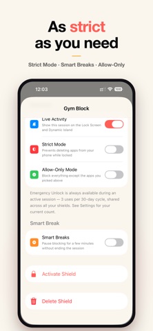 LockIn iPhone screenshot