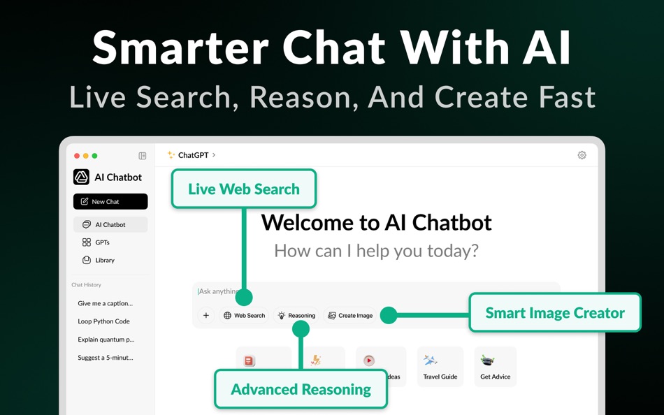 #2. AI Chatbot・AI Chat Assistant (macOS) Podle: Muhammad Usama Amin