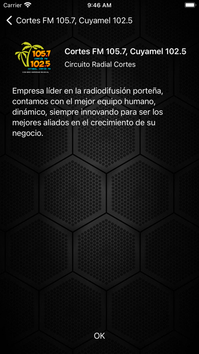 Circuito Radial Cortés Screenshot
