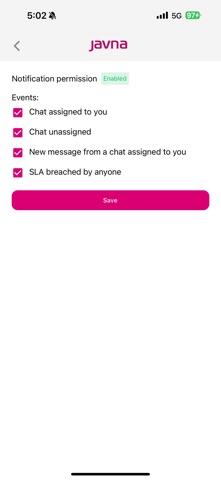 Javna Live Agent iPhone screenshot