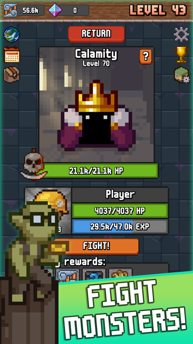 Idle Cave Miner 2 iPhone screenshot
