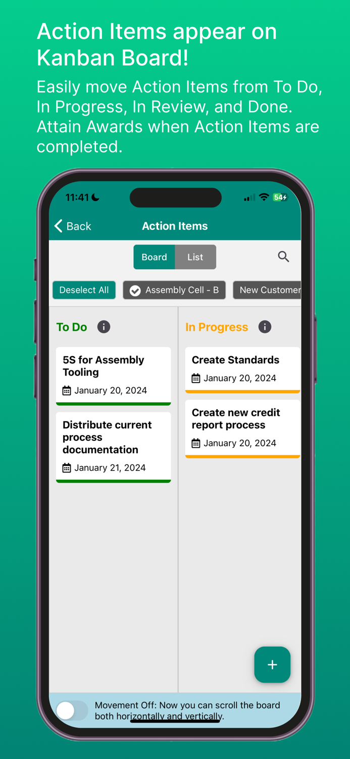 Lean Standard Work Rpt