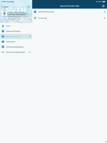 App screenshot