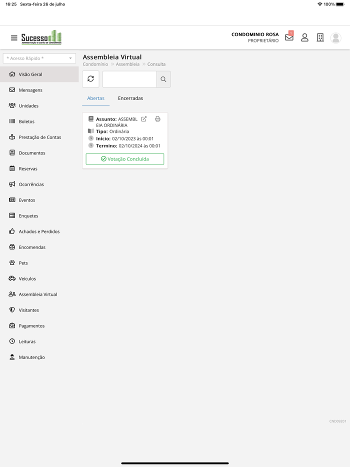 Sucesso Administradora