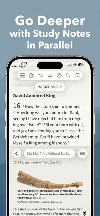 NKJV Bible by Olive Tree: Screenshot 2 von 10
