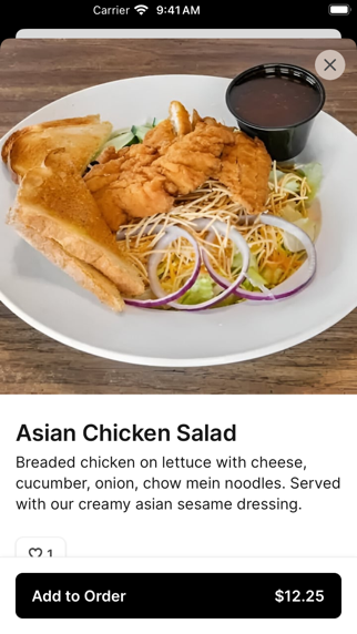 App screenshot