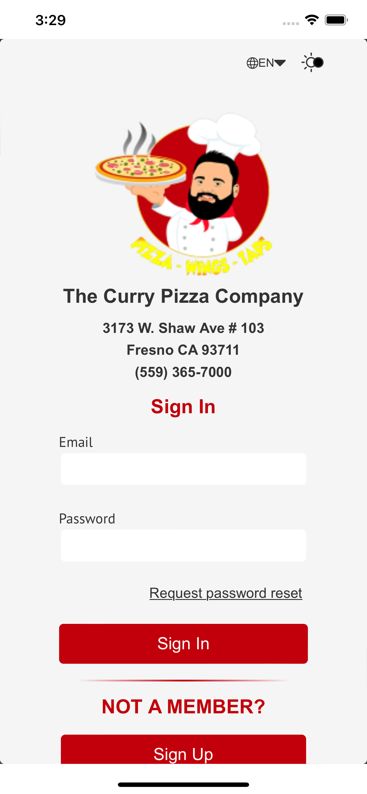 The Curry Pizza Company