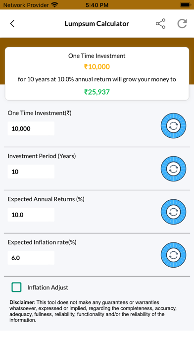 WCT Investments Screenshot