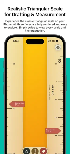 Scale Ruler - Pocket Ruler screenshot 1