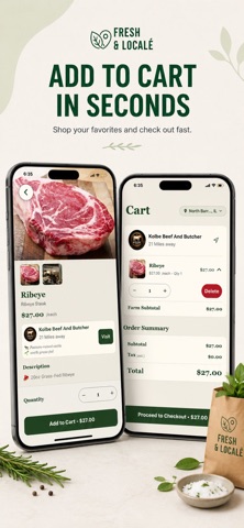 Fresh & Localé iPhone screenshot