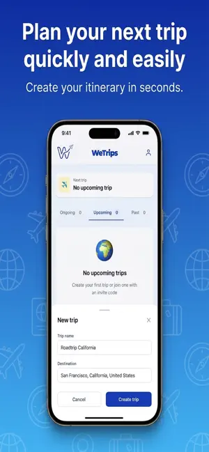 WeTrips - Group Travel screenshot 1