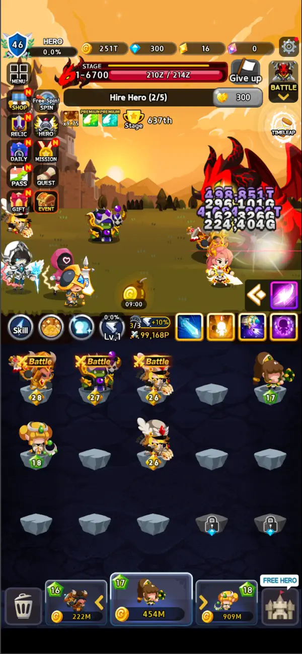 Heroes Unite Idle & Merge iOS Mod IPA