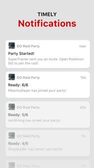 GO Raid Party iphone bilder 4