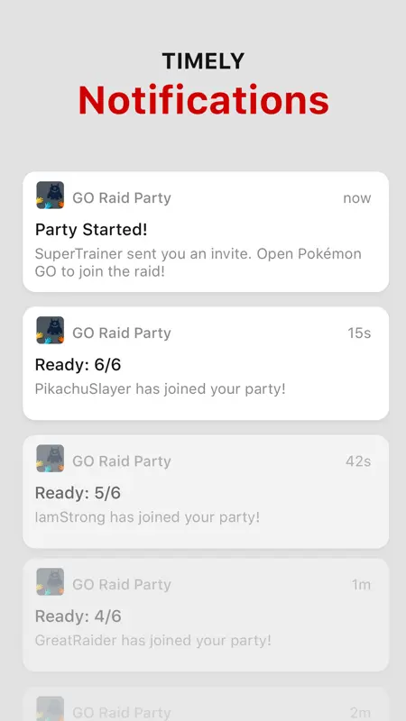 GO Raid Party screenshot 4 of 5
